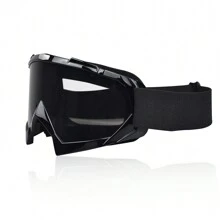 CHCYCLE Dirt Bike Riding Goggles Motorcycle Racing Motocross Goggles Anti-Scratch ATV MX Off-Road Helmet Goggles - Transparent - View 2