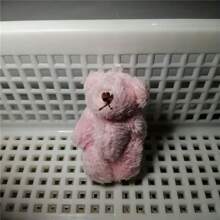 1pc Cute Miniature Cartoon Decor Plush Toy House Toy Photography Props, Soft Simulated Fur Bear, Lovely Style, Suitable For Bag, Clothing, Socks, Shoes Accessory Or Cute Gift For Your Friend, Family As A Birthday Or Christmas Present, Also A Great Addition To Your Plush Collection.