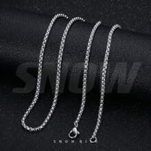 Men'S Pendant Necklaces - Plateado - Ver 4