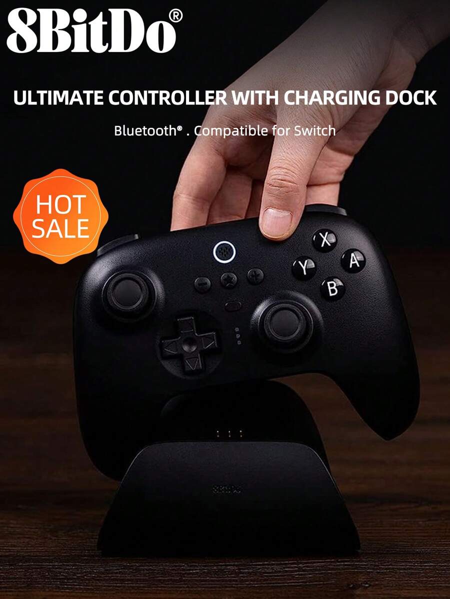 8bitdo 8Bitdo Ultimate Switch Controller,With Hall Effect Sensing,PC ...