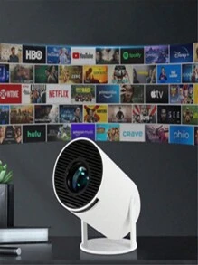 Projetor 4K HD 150 Polegadas Celular Tv B0x  PS Pc Wifi e Bluetooth HY300 Magcubic 110/220