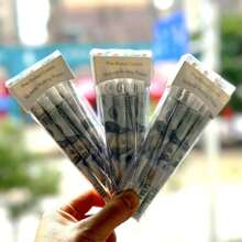 8pcs/Box American Dollar Pattern Cigarette Rolling Paper, 110mm Cigarette Cone Tube, Smoking Accessories Boy Valentine Heart Women's Valentine