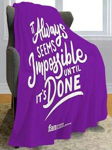 1 Miếng Siêu Mềm Chăn nỉ Flannel Với Cá nhân hóa Xanh Thiết kế chữ cái , Độ Nét Cao In Chăn Thích hợp Đối với Sofa , Phòng ngủ , Qủa tặng Và Hoàn hảo Qủa tặng Đối với Bạn , Các con trai , Và Nhiều Kích thước - Nhiều màu - Xem 3