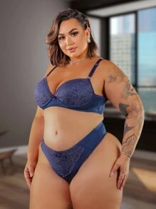 Plus Size Pajama Sets - 彩色 - 查看 3