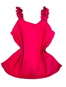 Women Tank Tops & Camis - Màu Hồng Tươi - Xem 2