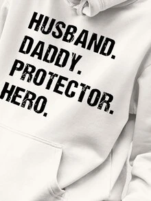 Men Hoodies - 白色 - 查看 1