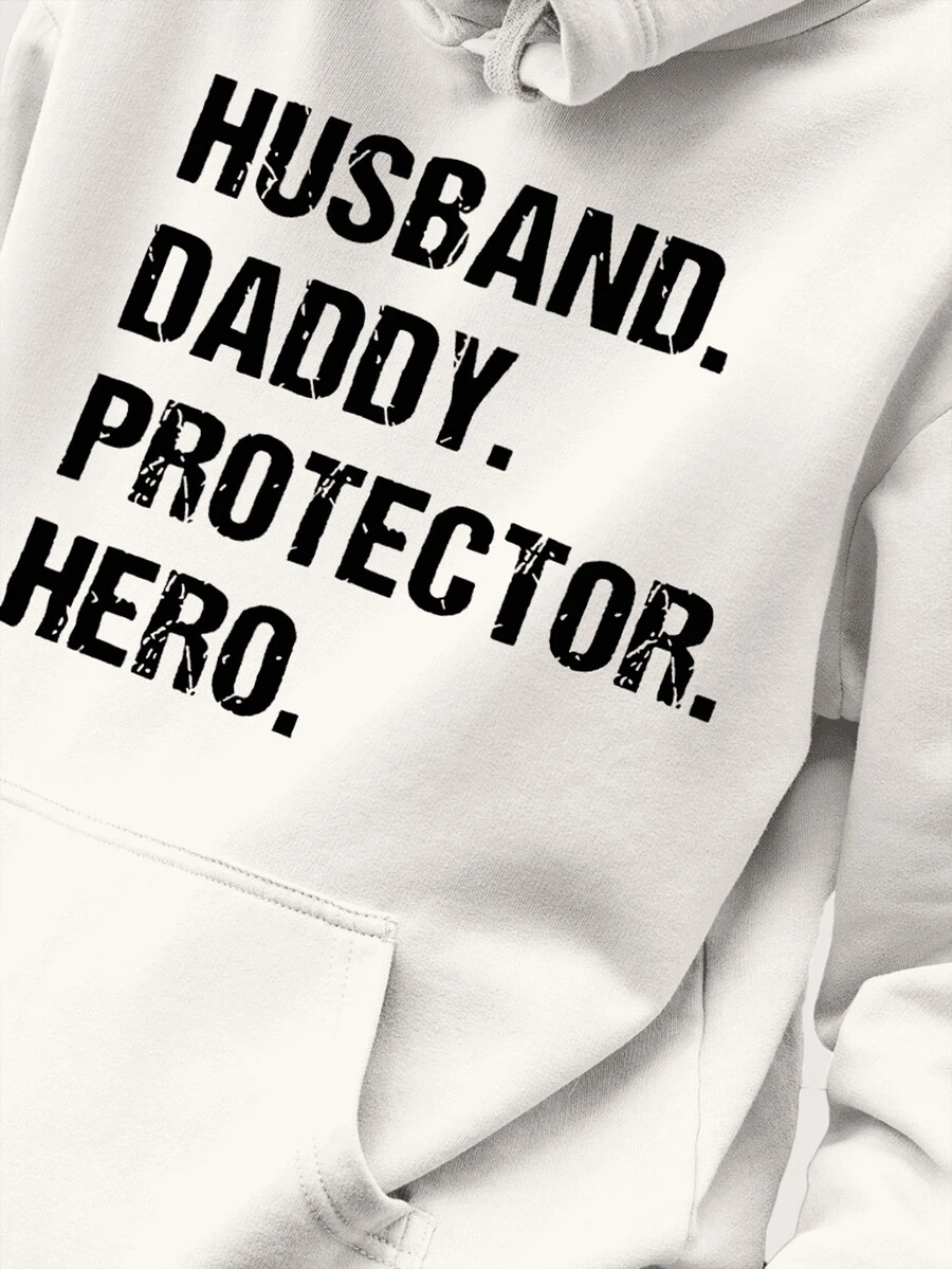 Men Hoodies - 白色 - 查看 1