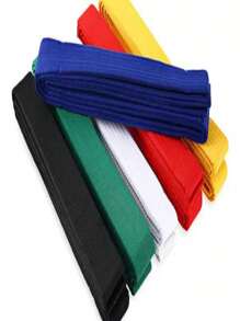 Faixa de graduação judo,kickboxing,taekwondo karate - Amarelo - Visão 2