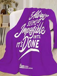 1 Miếng Siêu Mềm Chăn nỉ Flannel Với Cá nhân hóa Xanh Thiết kế chữ cái , Độ Nét Cao In Chăn Thích hợp Đối với Sofa , Phòng ngủ , Qủa tặng Và Hoàn hảo Qủa tặng Đối với Bạn , Các con trai , Và Nhiều Kích thước - Nhiều màu - Xem 4