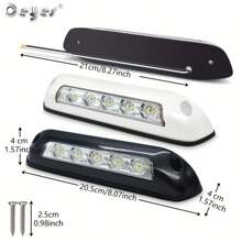 Ceyes 12v/24v Rv Caravan Door Porch Lamp, Waterproof Led Awning Porch Lamp, Strip Light For Rv/Caravan/Camper/Trailer - White - View 10