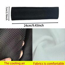 1 Miếng Đen Ghế ô tô Thắt lưng Miếng đệm vai - màu đen - Xem 4