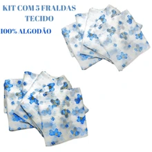 Baby Cloth Diapers - Màu xanh lam - Xem 1