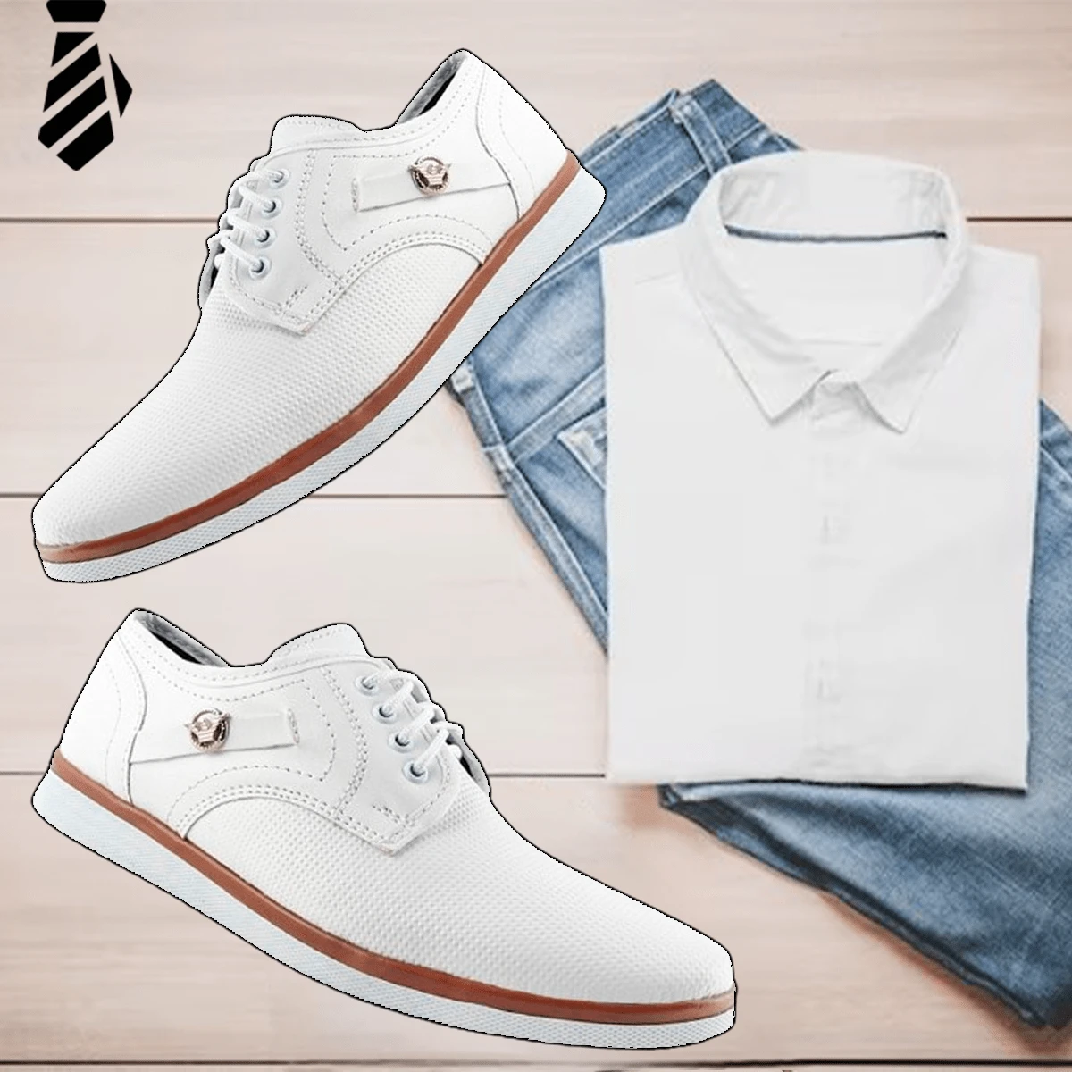 Kids Flats - White - View 1