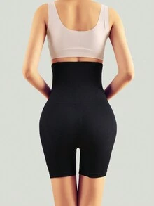 1條高腰收腹臀部提升褲 - 黑色 - 查看 5