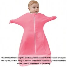 Lilbestie 1pc Bamboo Fiber Baby Swaddle Blanket, Suitable For All Seasons - Pink - View 6