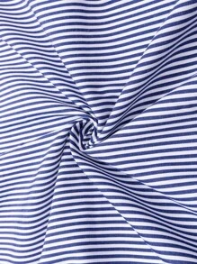 Men Shirts - Blue and White - View 5