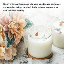 MAYJAM 水果香氛精油 10毫升/0.33液盎司 苹果、椰子、草莓、芒果、樱桃、西瓜、青柠、菠萝、百香果、荔枝、番石榴、葡萄、猕猴桃、梨、无花果 适用于加湿器、香薰机 - Fruity scent - 查看 5