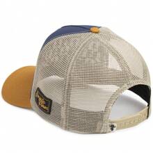 Men Baseball Cap Street - Blue/Caramel - View 7