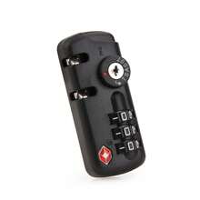 Travel Luggage Fixed Password Lock For Suitcase And Bag, Suitable For Office And Business - Black - View 3