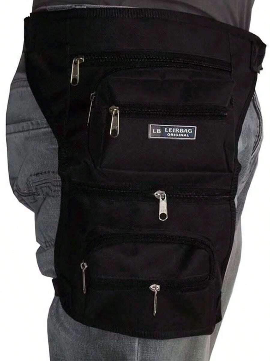 Men Waist Bags - màu đen - Xem 1