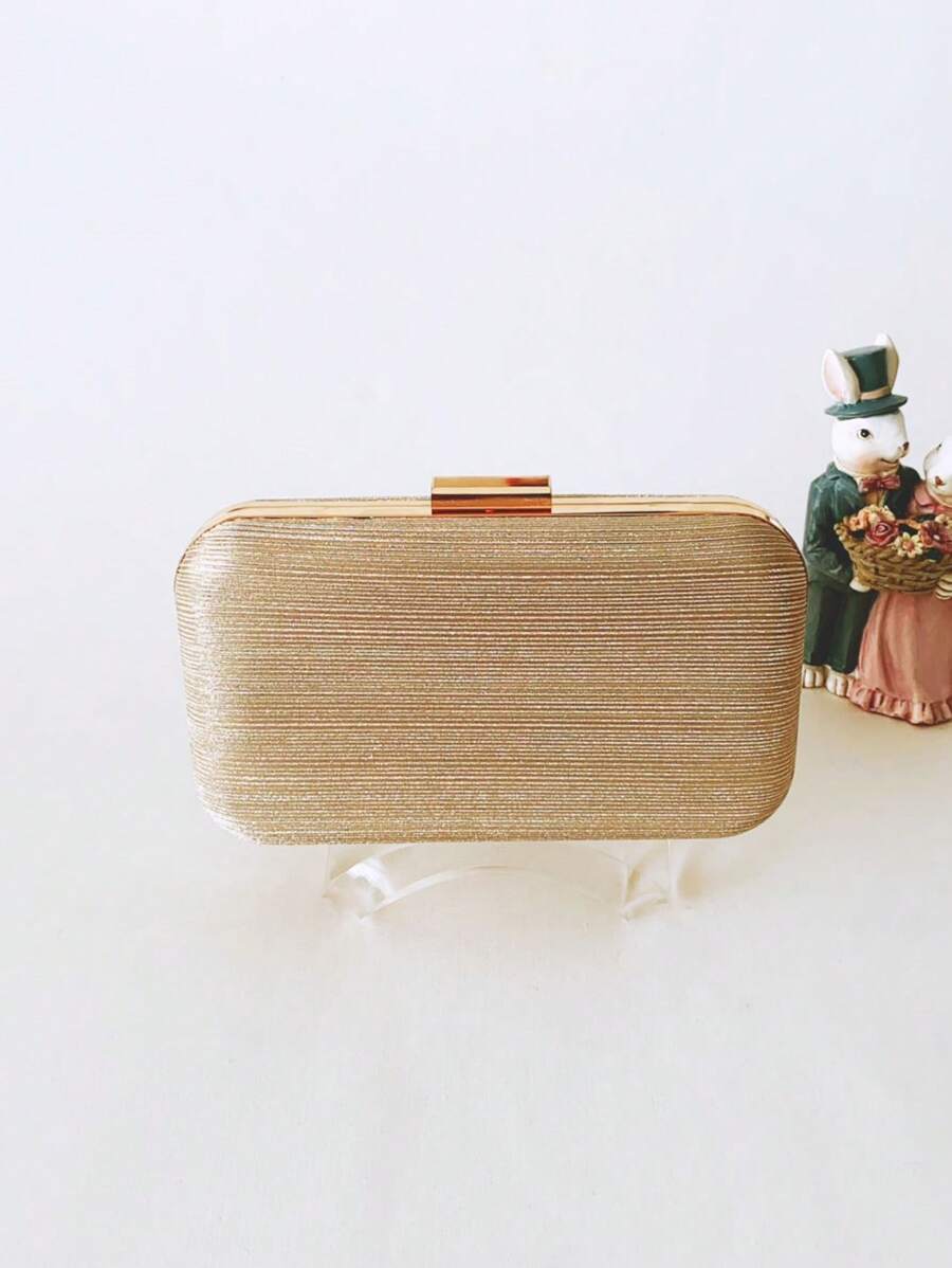 Women Evening Bags - Gold - View 1