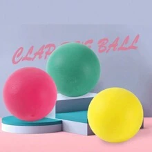 Silent Basketball, Silent Basketball Dribbling Indoor, The Handleshh Silent Basketball, Hushhandle Silent Foam Basketball, Indoor Training Foam Ball No Noise No Sound Basketball - Blue - View 1