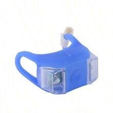 1只自行車青蛙燈,電池矽膠燈,自行車燈,雙眼青蛙燈,青蛙燈 - 彩色 - 查看 5