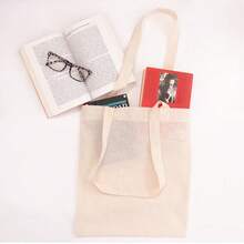 Paquetes de Bolsas Tote Bag De Manta Cruda 40 X 35 cm. 100% Algodon - Beis - Ver 7