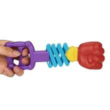 Stretchable Spring Fist & Mechanical Arm Creative Prank Toys For Reducing Stress - Multicolor - View 2