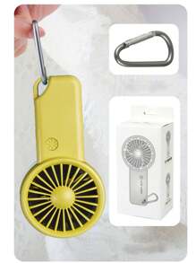 MEET SUN 1 Pc Rechargeable 500mAh Battery Powered Portable Handheld Fan With 3 Speed Settings - White - View 4