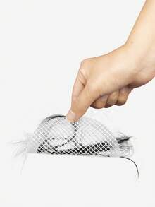 30 Tròn 90mm Giường đôi tiêu chuẩn Đôi tai Sơi thủy tinh Phòng vệ sinh Phòng tắm Tóc Chống tắc nghẽn Dùng một lần Thoát Nước Sàn Dán Cống rãnh Phòng bếp Bộ lọc Nắp Thoát Nước Tầng Cống - trắng - Xem 5