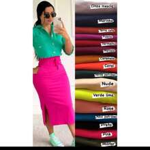 Women Two-Piece Outfits - Màu Hồng Tươi - Xem 1