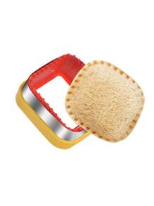 Conjunto de 1/5 cortadores de sándwich de acero inoxidable, sellador de sándwich y desmigajador, cortador de galletas con formas lindas de estrella, dinosaurio, corazón, oso, cuadrado y redondo, herramienta de fabricante de sándwiches de bolsillo, ideal para preparar almuerzos para el regreso a clases