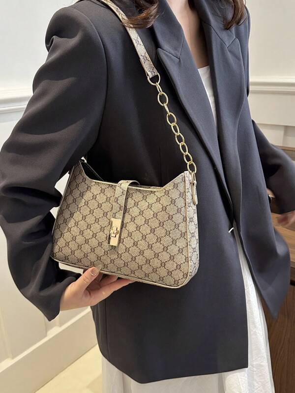 High-End Bag Bag 2025 New Women's Bag In Early Simple And Versatile Commuter Shoulder Bag Texture Niche Armpit Bag