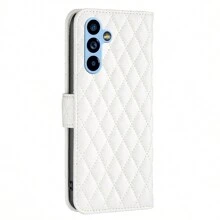 兼容三星 Galaxy A55 A35 A15 A05 A05S A25 A24 A34 A54 A14 A23 A73 A13 A33 A53 A52 A72 A12 手机壳，Galaxy A55 A35 A15 A05 A05S A25 A24 A34 A54 A14 A23 A73 A13 A33 A53 A52 A72 A12 翻盖钱包皮套带卡槽支架手机壳。 - 白色 - 查看 2