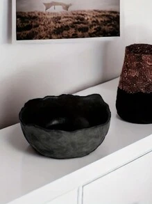 1 件滚动托盘树脂模具，用于储存、环氧水果托盘和珠宝盘及家居装饰不对称碗模具（碗树脂模具） - 白色 - 查看 6