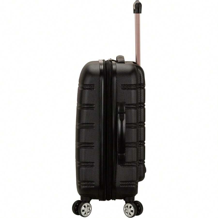 Melbourne Hardside Expandable Spinner Wheel Luggage, Black, CarryOn 20