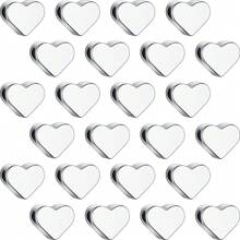 400pcs Heart Shaped Diy Jewelry Making Beads For Bracelets, Necklaces, Earrings, Keychains, Anklets, Cell Phone Charm, Birthday Party Decor Or Gifts