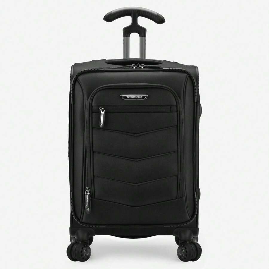 Silverwood Soft Shell CarryOn Spinner Luggage SHEIN USA