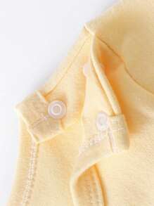 新生兒男嬰長袖純棉衣物連體衣，0-12個月