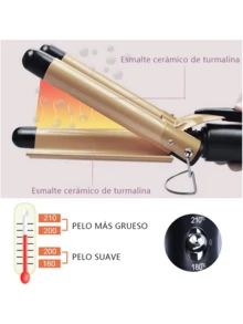 Hair Curling Irons - 棕色 - 查看 3