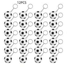 1 Pieza/6 Piezas/12 Piezas Nuevo Miniaturas En Simulación De 3cm Fútbol, Baloncesto, Tenis, Llavero De Rugby Para Llaves Del Coche/regalo De Graduación - multicolor - Ver 21