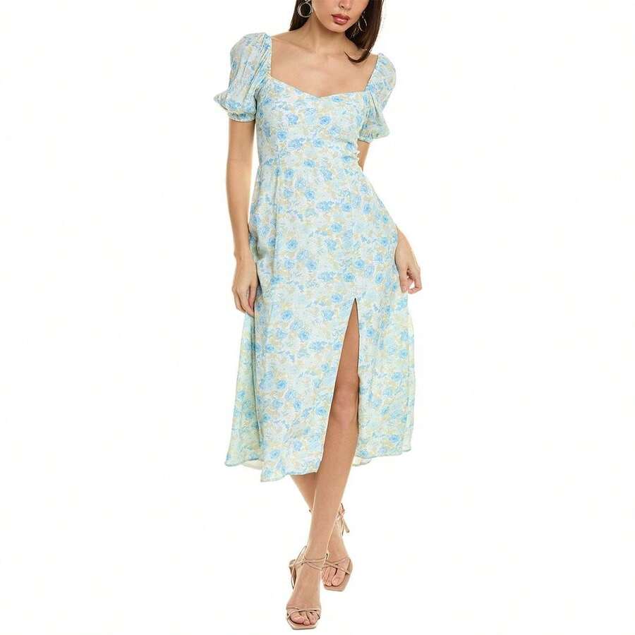 Wayf Dress - Blue - View 1