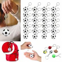 1 Pieza/6 Piezas/12 Piezas Nuevo Miniaturas En Simulación De 3cm Fútbol, Baloncesto, Tenis, Llavero De Rugby Para Llaves Del Coche/regalo De Graduación - multicolor - Ver 1