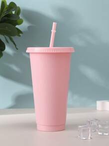 1 pieza Vaso unicolor - Rosa Pálido - Ver 10