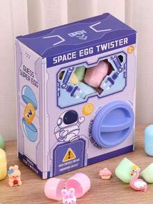 1Set Popular Kids Toys Fun Blind Box Games With Random Capsule Toys Egg Twisting Machine Cardboard BoxMaterial With Plastic Capsule Package Toys Gifts - Multicolor - View 10