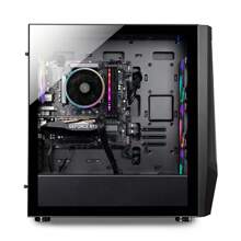 IBUYPOWER Gaming PC Desktop - AMD Ryzen 7 5700 CPU Processor - 16GB RAM Memory - NVIDIA GeForce RTX 4060 8GB GPU Graphics Card - 1TB NVMe SSD - Black - TMA7N4601 - 美規B型插(110-127V) - 查看 4
