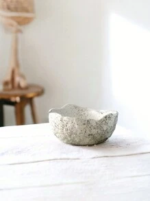 1 件滚动托盘树脂模具，用于储存、环氧水果托盘和珠宝盘及家居装饰不对称碗模具（碗树脂模具） - 白色 - 查看 4