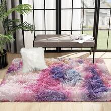 A Đầy màu sắc Màu hồng Cầu vồng Dài Sang trọng Biến đổi dần Màu sắc , Thân thiện , Dễ thương , Mềm mại Và Thoải mái Trong nhà Trang trí Runner Nhẹ Và Có thể mang đi , Thích hợp Đối với Nhiều loại Khu vực Như Sofa Cạnh , Giường Cạnh , Cửa sổ , Giày Ghế Dài , Phòng khách , Phòng ngủ , Trò Chơi Phòng , - Màu hồng và nhiều màu - Xem 1