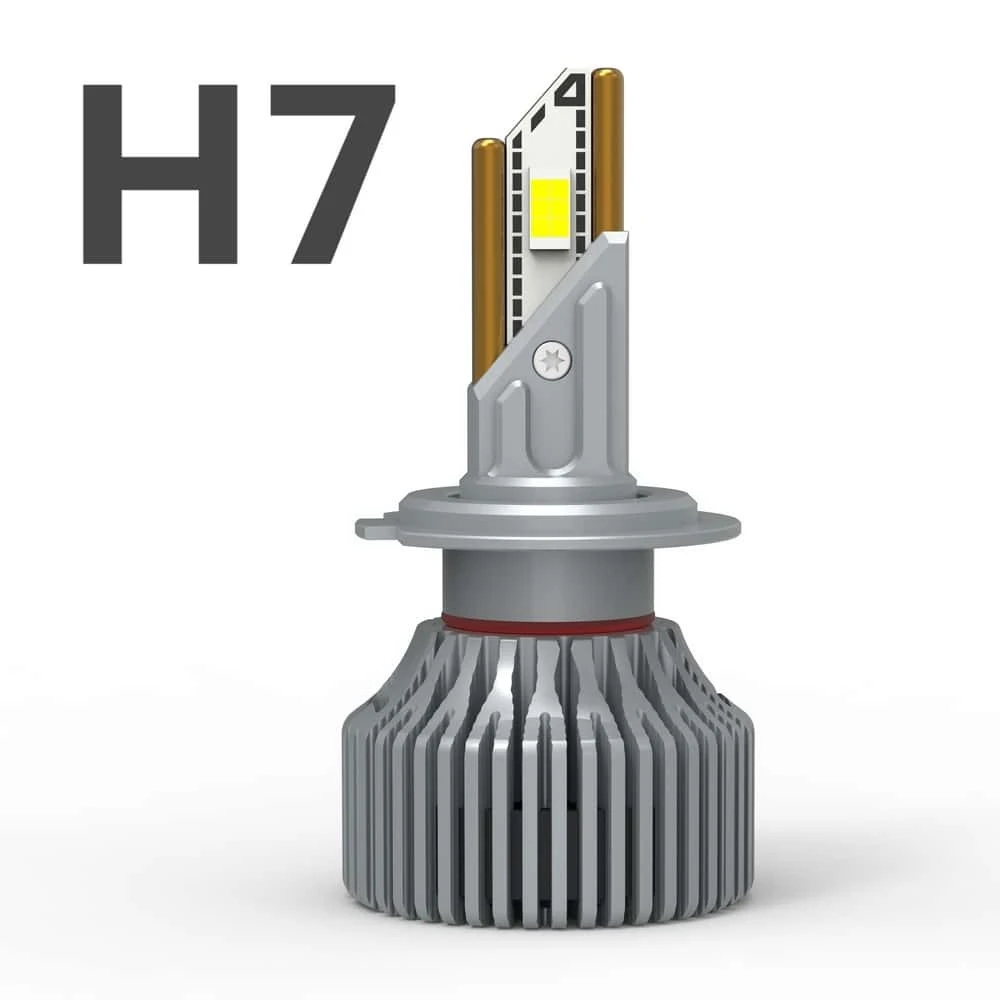 BEAMFLY H4 LED Ampoules 20000LM, HB2 9003 Lampes De Phares Voiture, Kit De Conversion Halog&egrave;ne 12V, 6000K Blanche